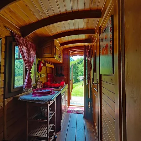 Roulotte Ancolie Chalet Gèdre