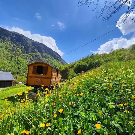 Chalet Roulotte Ancolie Gèdre