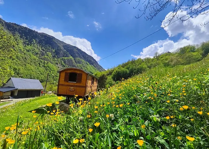 Chalet Roulotte Ancolie Gedre